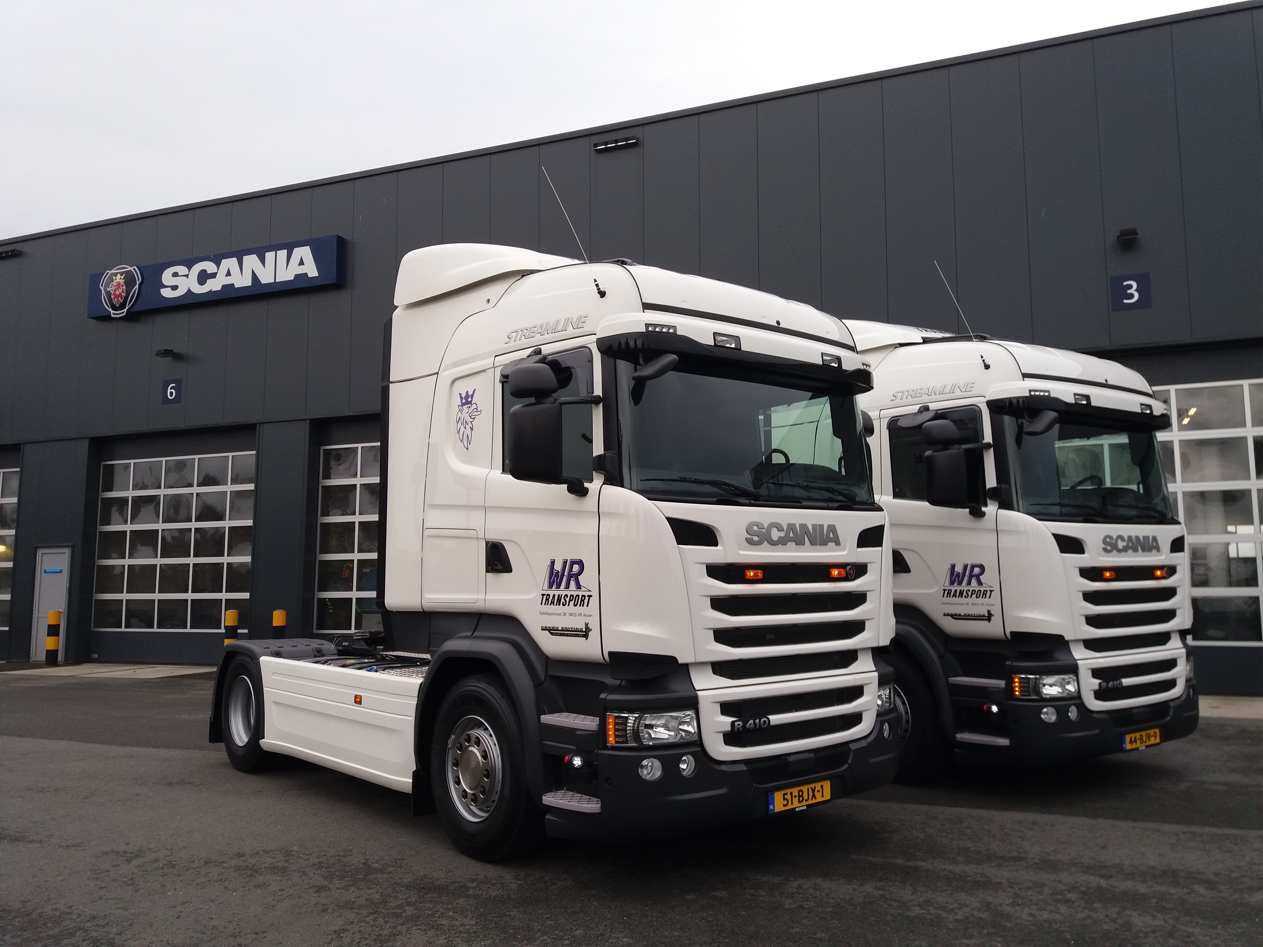Twee nieuwe Scania's in gebruik genomen